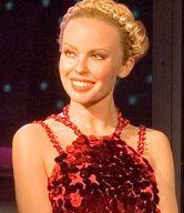 Kylie Minogue wax figure