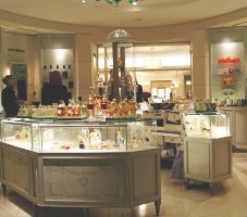 Bergdorf Goodman central fragrance counter