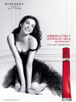 Liv Tyler for Absolutely Irresistible Givenchy perfume