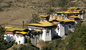 Trongsa Dzong in Bhutan