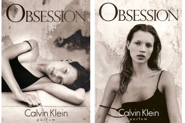Calvin Klein Obsession adverts