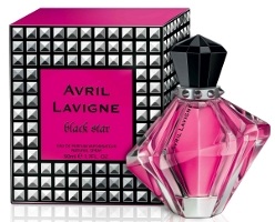 Avril Lavigne Black Star perfume bottle
