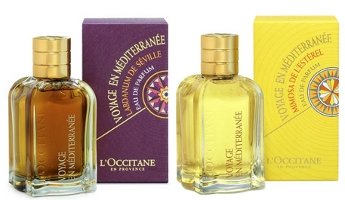 L'Occitane Voyage en Méditerranée Labdanum and Mimosa perfumes