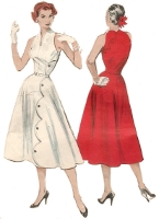 1950s dress pattern