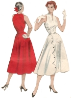1950s dress pattern