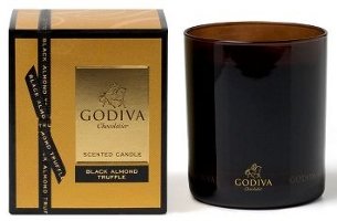 Godiva Black Almond Truffle candle
