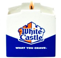 White Castle Scented Candle 