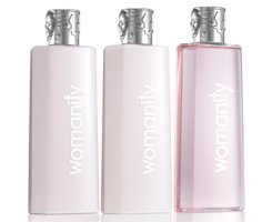 Thierry Mugler Womanity bath & body products