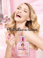 Flirt! Luv-a-Licious fragrance advert with Heather Morris