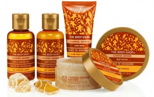 The Body Shop Candied Ginger group