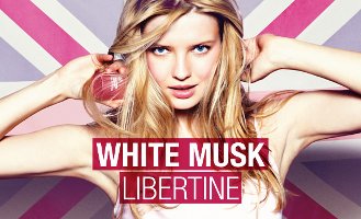 The Body Shop White Musk Libertine advert