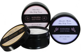 Sonoma Scent Studio scented shea creams