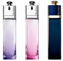 Christian Dior Addict Eau Sensuelle, Addict Eau Fraiche fragrance bottles
