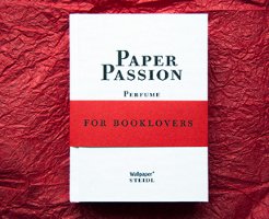 Paper Passion fragrance outer packaging