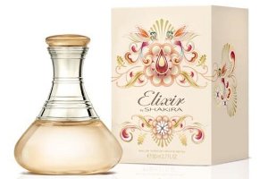 Shakira Elixir fragrance bottle