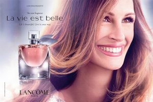 Julia Roberts for Lancôme La Vie Est Belle