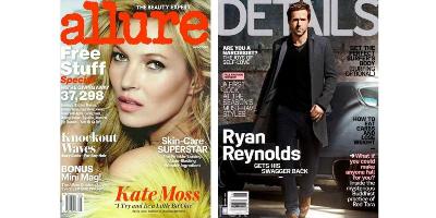 Allure & Details, magazine covers, August 2013