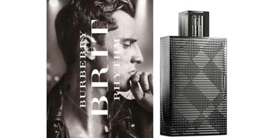 Burberry Brit Rhythm, ad & bottle
