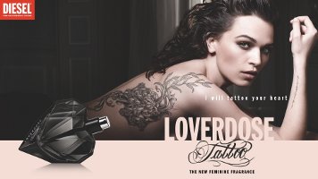 Diesel Loverdose Tattoo advert