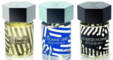 Yves Saint Laurent L'Homme, L'Homme Libre and La Nuit de L'Homme Art Editions