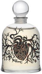 Serge Lutens Iris Silver Mist, engraved bell jar