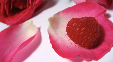 raspberry & rose petal