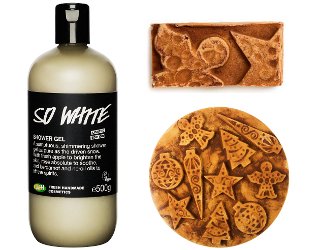 Lush So White Shower Gel & Yog Nog Soap
