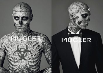 Mugler menswear collection campaign 2011