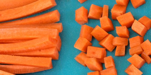 diced carrots