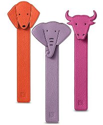 Loewe leather bookmarks, Animale collection
