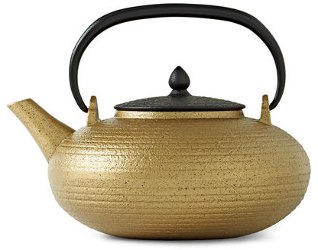 Orbits Tatara Gold Cast Iron Teapot