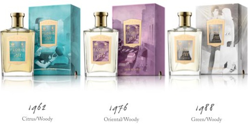 Floris The Fragrance Journals 1962, 1976 and 1988