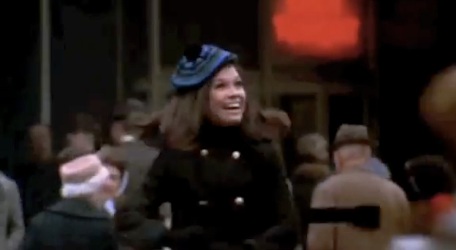 Mary Tyler Moore as Mary Richards, opening sequence