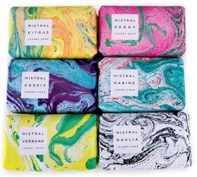 Mistral marbles soap collection