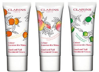 Clarins Hand & Nail Treatment Cream Trio