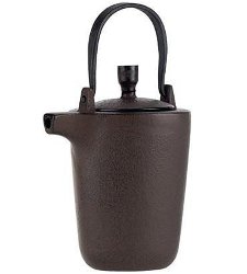 iron teapot