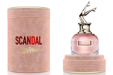 Jean Paul Gaultier Scandal bottle and can