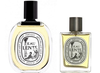 Diptyque Eau Lente, new and old packaging