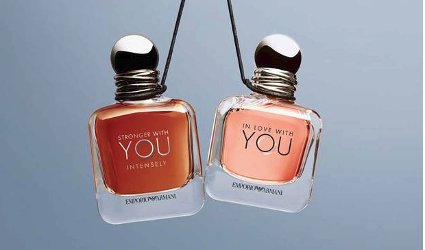 Giorgio Armani In Love With You & Stronger With You Intensely ~ new fragrances