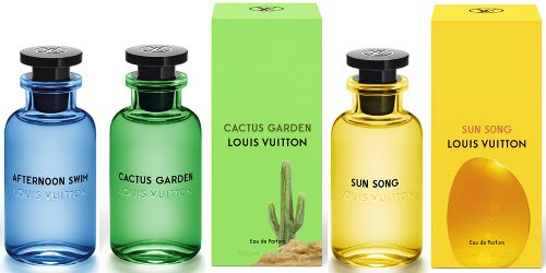 Louis Vuitton Les Colognes Afternoon Swim, Cactus Garden & Sun Song ~ new fragrances