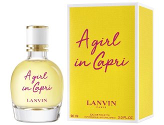 Lanvin A Girl in Capri ~ new fragrance
