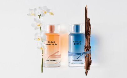Karl Lagerfeld Fleur d?Orchidee & Bois de Cedre ~ new fragrances