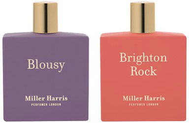 Miller Harris Blousy & Brighton Rock ~ new fragrances