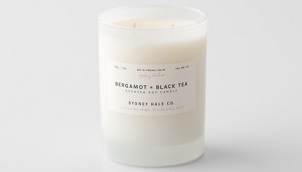 Sydney Hale Co.  Bergamot + Black Tea, Bourbon + Brown Sugar & Woodsmoke + Amber candles ~ home fragrance reviews