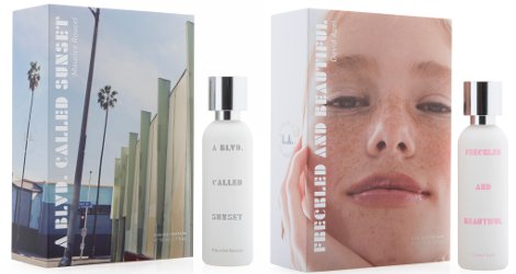 A Lab On Fire A Blvd. Called Sunset & Freckled and Beautiful ~ new fragrances