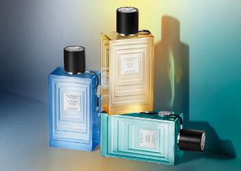 Lalique Glorious Indigo, Imperial Green & Woody Gold ~ new perfumes