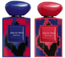 Armani Prive Ikat Bleu & Ikat Rouge ~ new perfumes