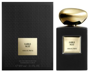Armani Prive Sable Nuit ~ new perfume