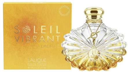 Lalique Soleil Vibrant ~ new perfume