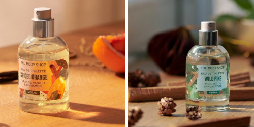The Body Shop Spiced Orange & Wild Pine ~ new fragrances